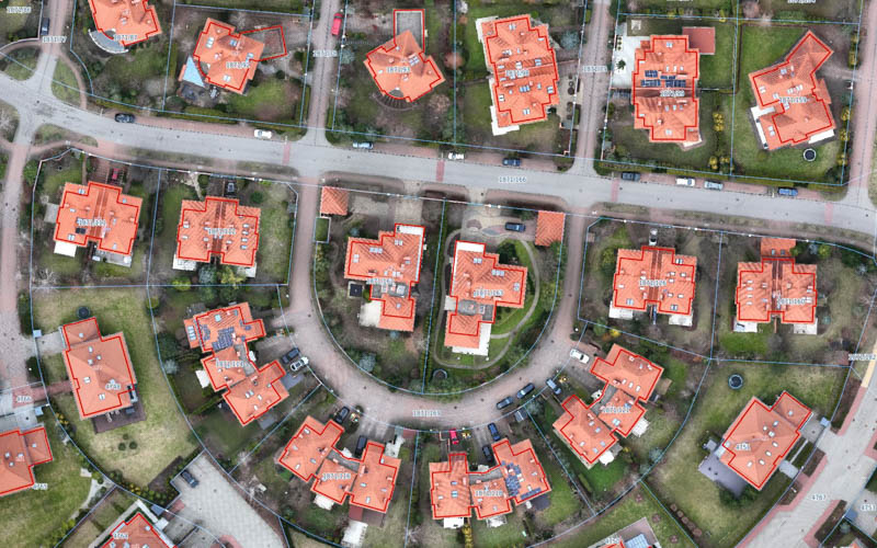 Ortofotomapa z drona, Mapowanie terenu dronem