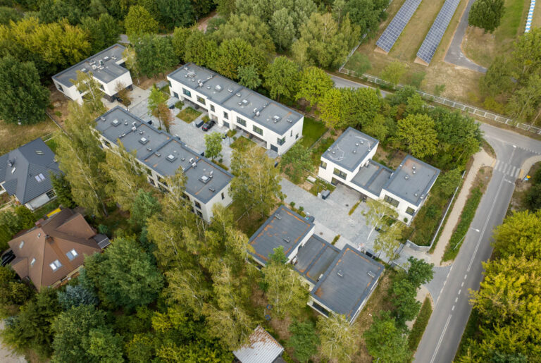 Sesja zdjęciowa z drona dla dewelopera