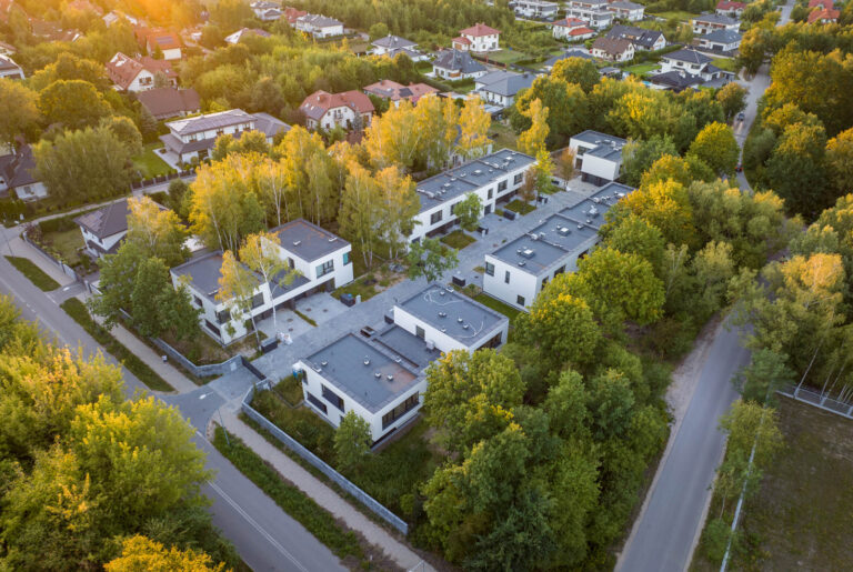 Sesja zdjęciowa z drona dla dewelopera